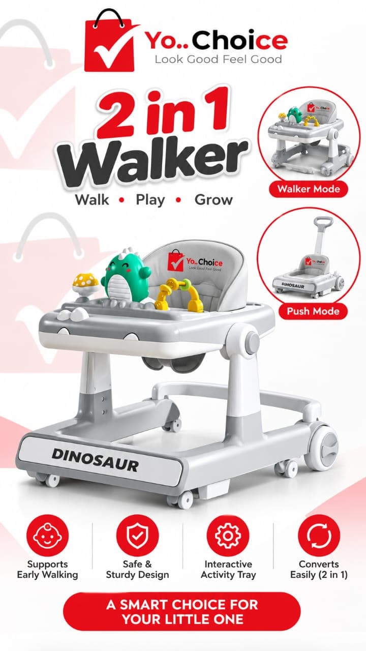 L142SN 2-in-1 Baby Walker