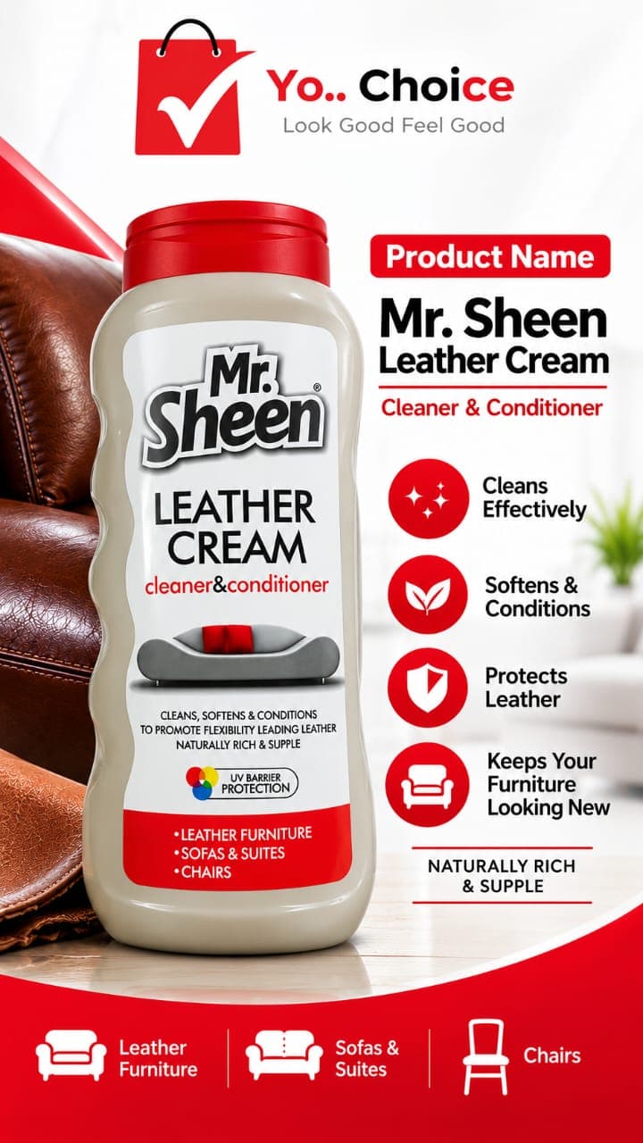 L127SN Mr. Sheen Leather Cream