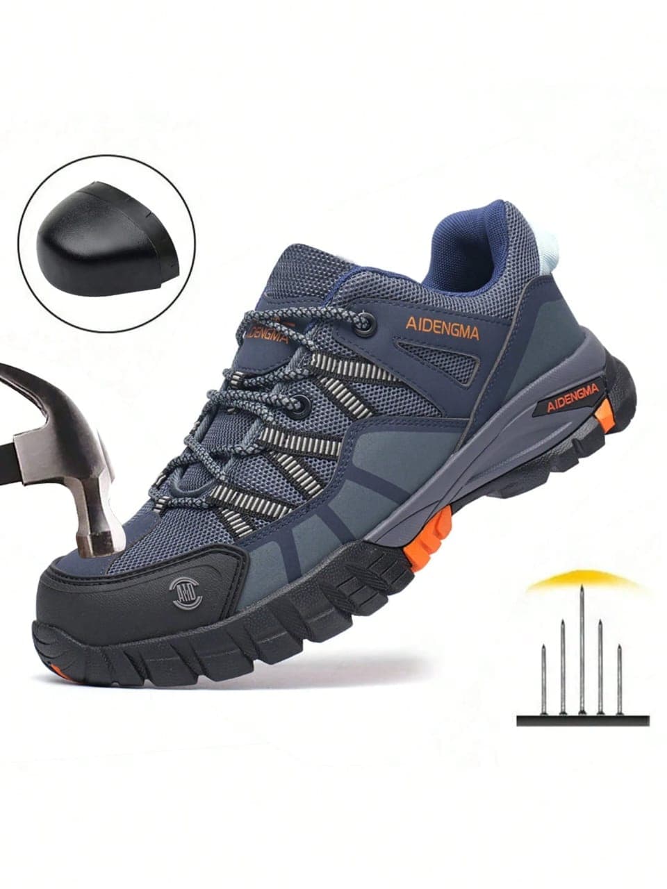 L064SN Men's Steel Toe Anti-Slip Work Shoes