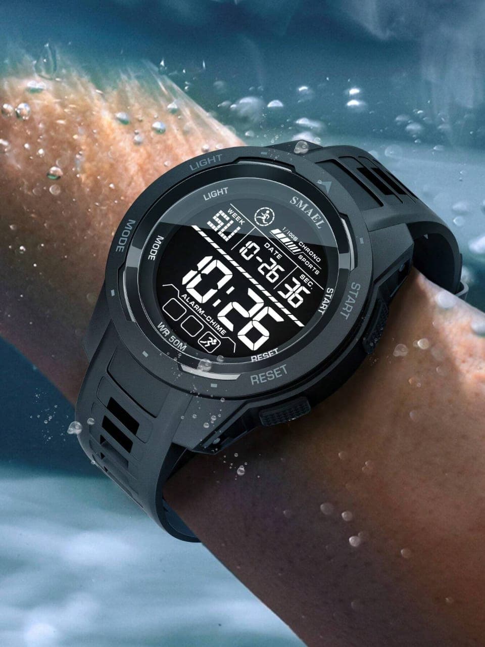 L056SN SMAEL Men's Sports Digital Watch