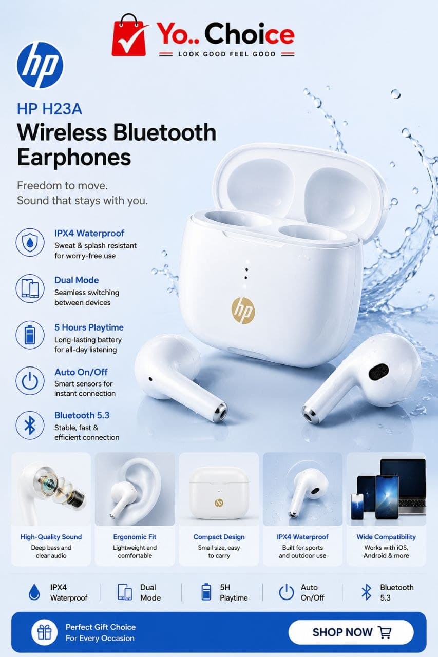 HP H23A Earbuds C008SN