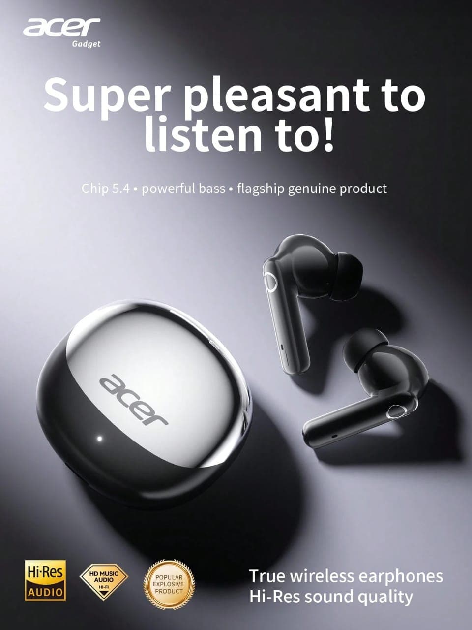 Acer OHR546 Bluetooth Earbuds