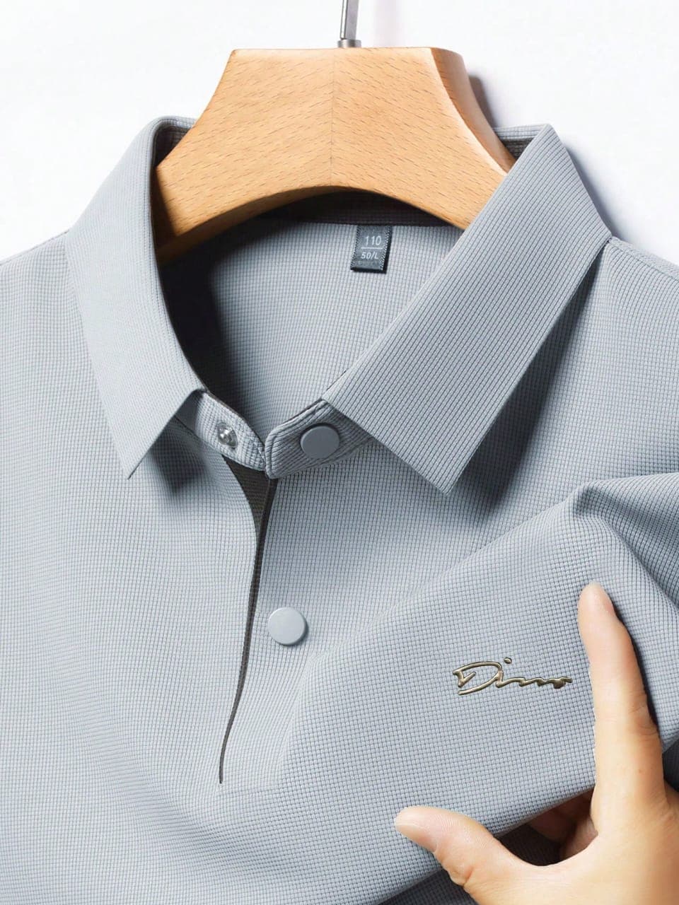 L074SN Pro Man Wrinkle-Free Cooling Short Sleeve Polo Shirt