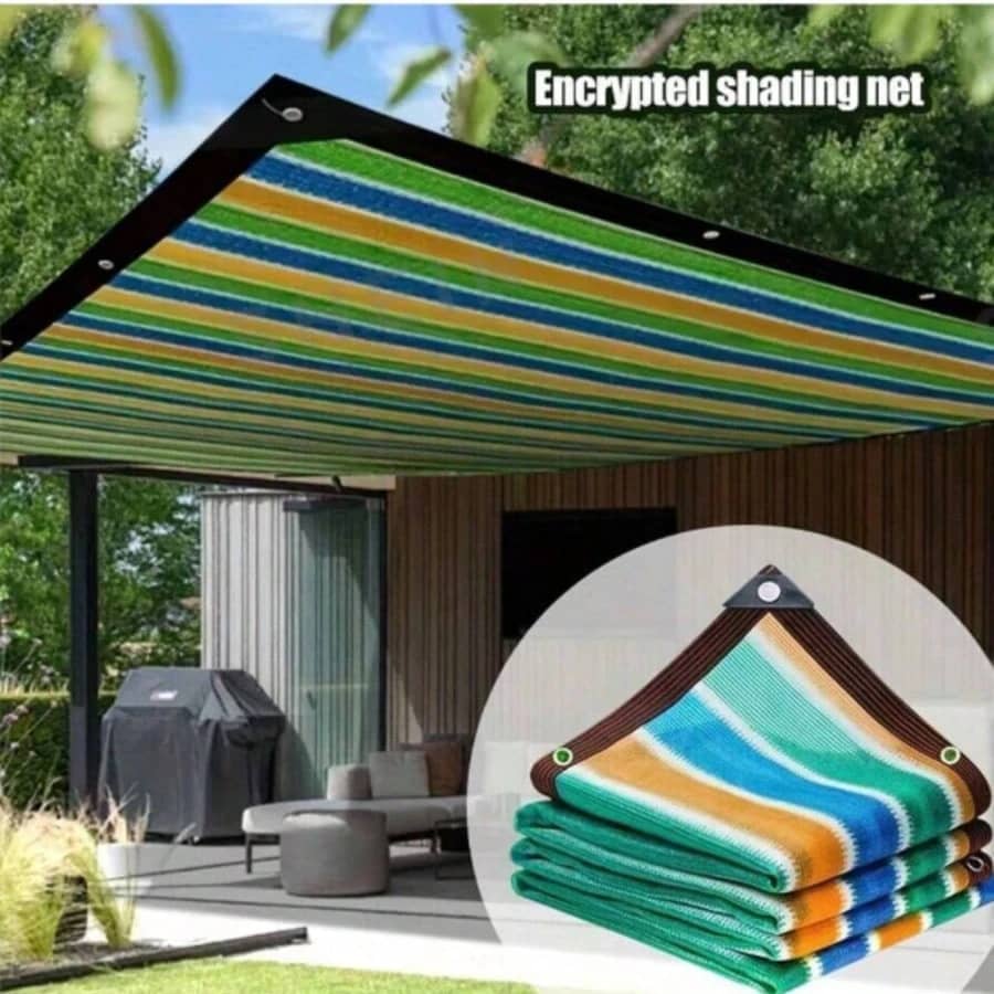 2m × 6m UV-Resistant Sun Shade Net