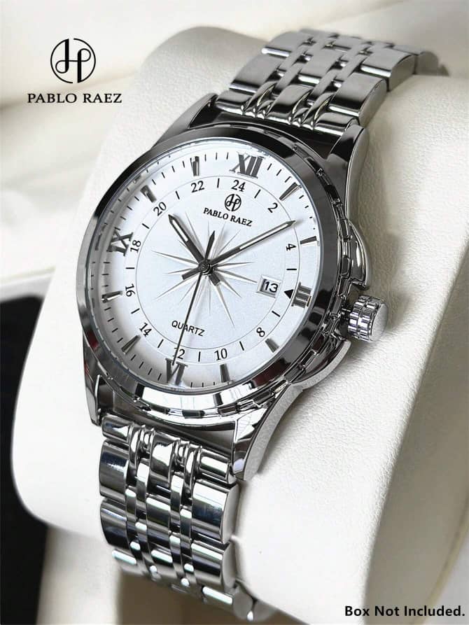 L088SN Pablo Raez Men's Gradient Green Dial Luxury Quartz Watch