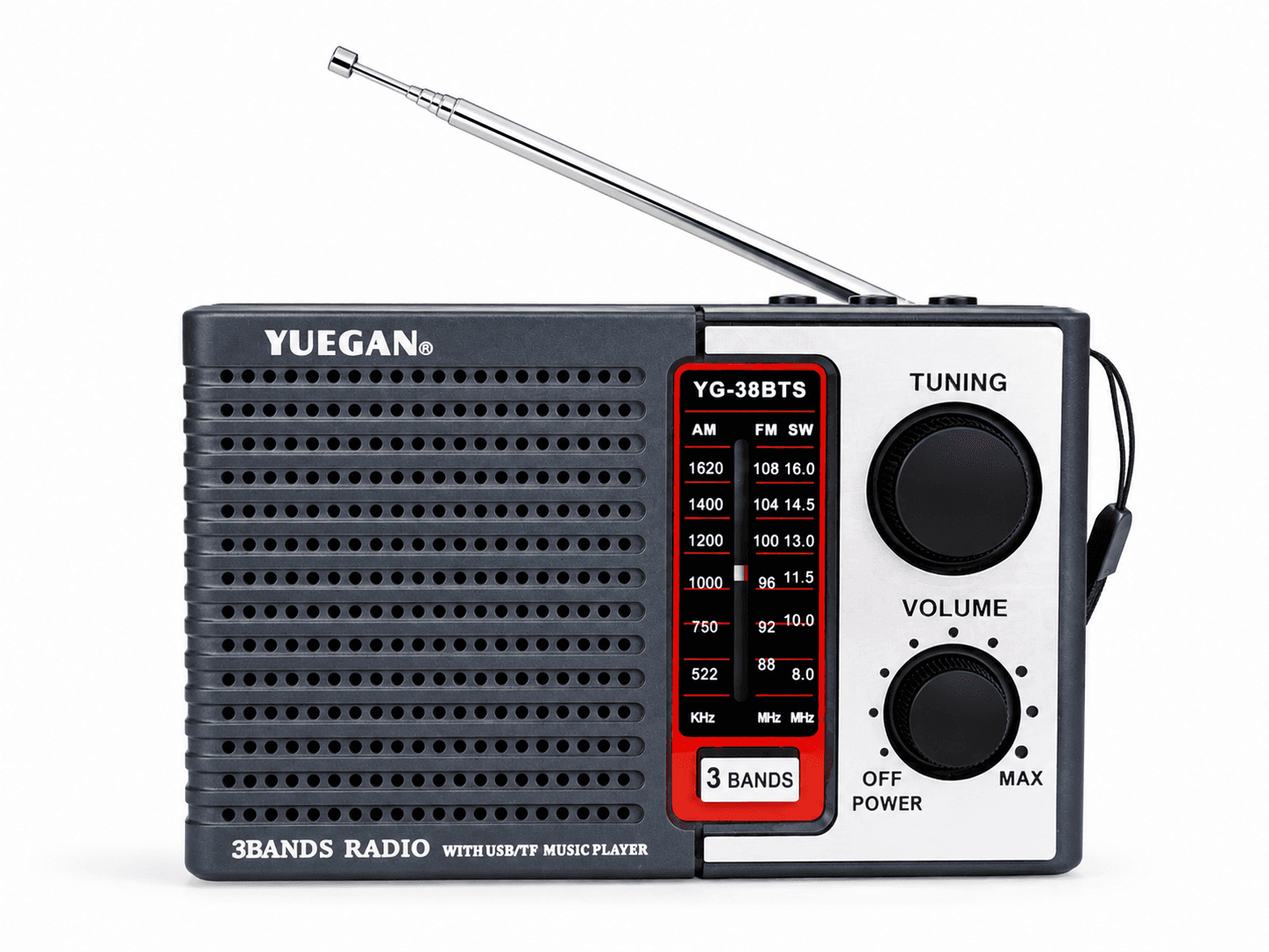 Portable 3-Band Radio